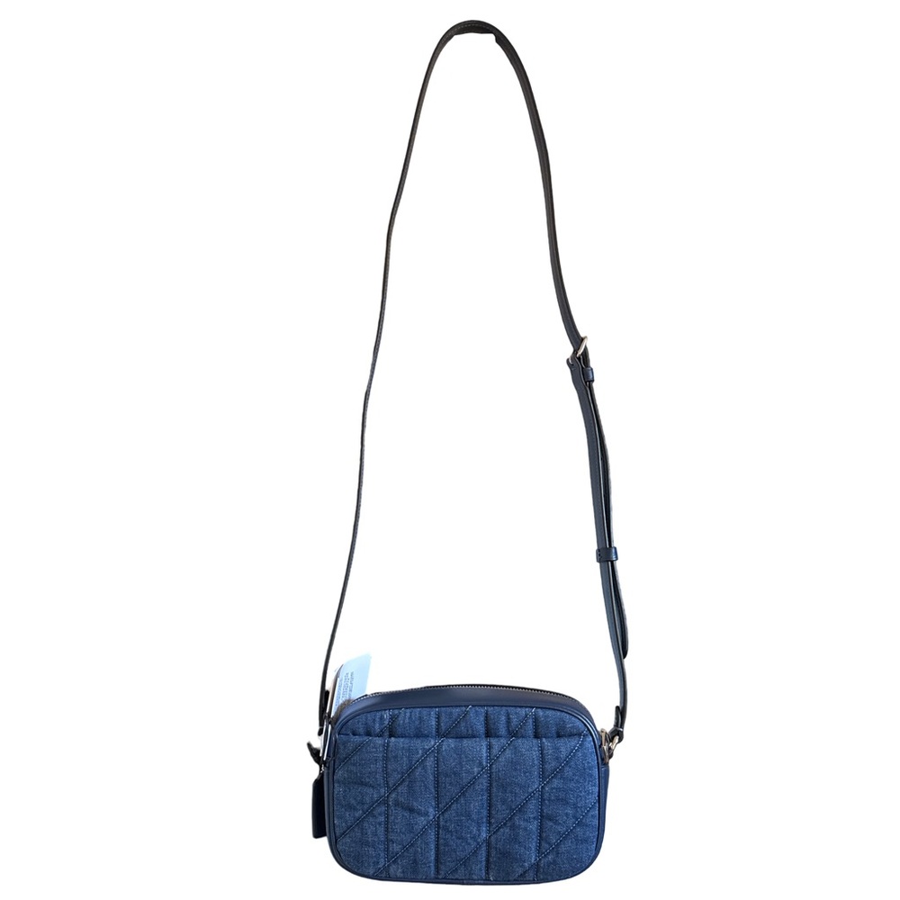 COACH Quilted Denim Camera Crossbody Bag - Picture 14 of 14